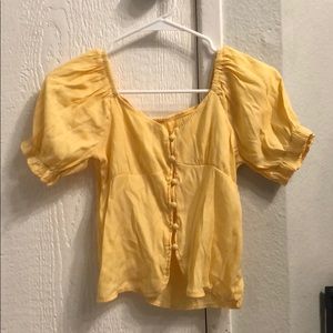 Yellow blouse